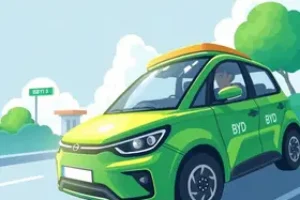 BYD motoristas de aplicativo