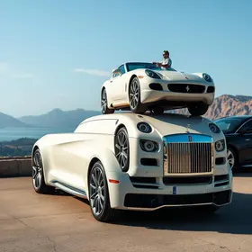 carros de luxo resto de rico