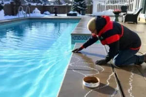 esvaziar piscina antes do inverno