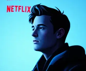foto no perfil da Netflix