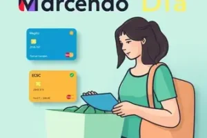 quais cartões o Mercado Dia aceita